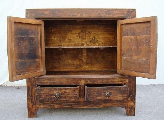 二抽二门柜|Cabinet with two drawers and two doors