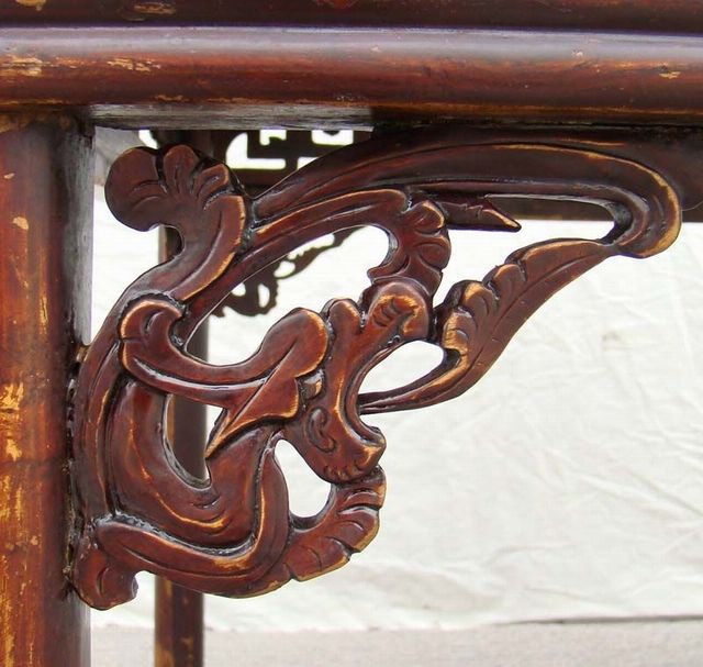 雕花方桌高碑店|Carved hanging table