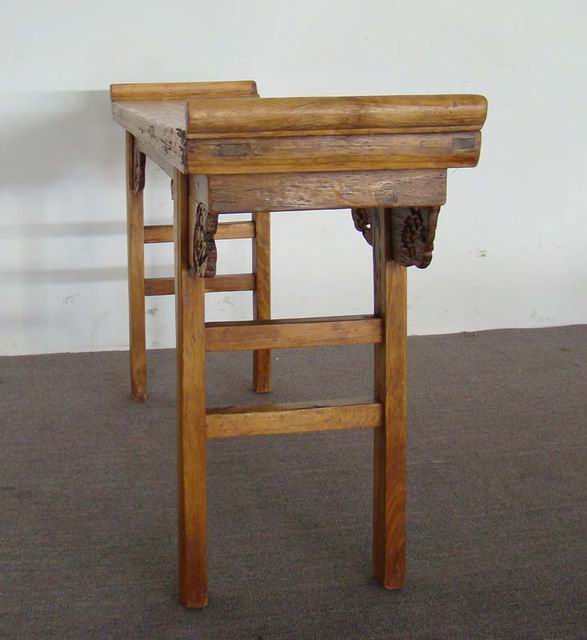 雕花翘头条几|carving stand