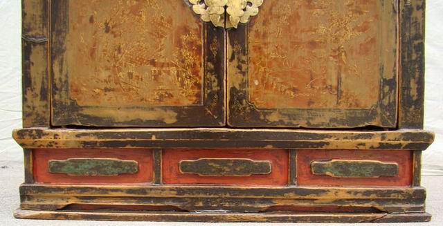 描金书箱|dold gilt trunk