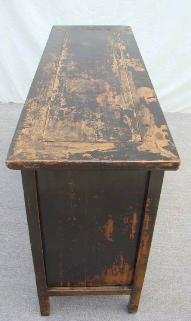 描彩连体柜|painted lower cabinet